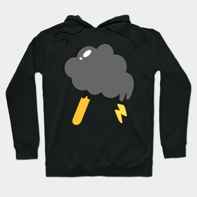 Thunder Ice  Cream Hoodie by CoreyUnlimited